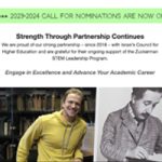 Zuckerman STEM Leadership Programs 2023-2024 call for nominations